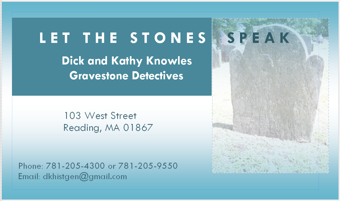 Let the Stones Speak