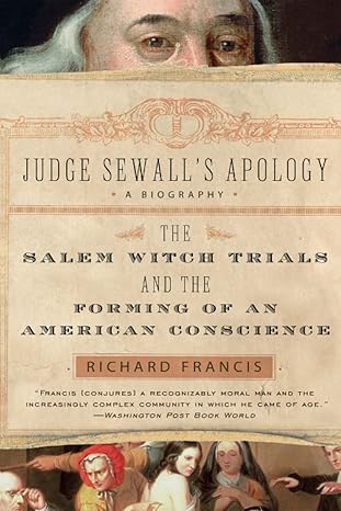 Book Club - Judge Sewall's Apology by Richard Francis